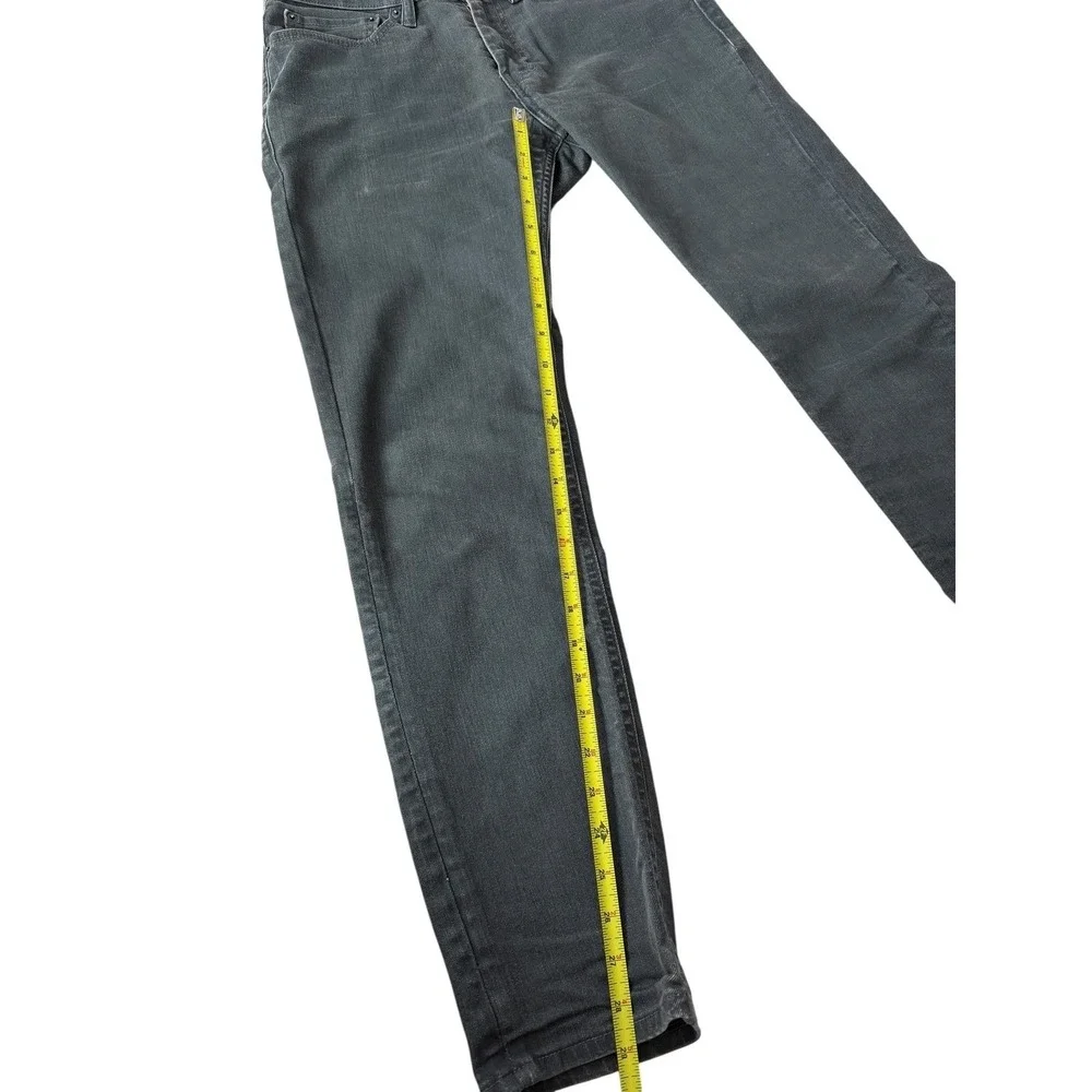 Levis 511 Slim Fit Jeans Mens‎ 31x30 Charcoal Gray Dark Wash Denim Pants